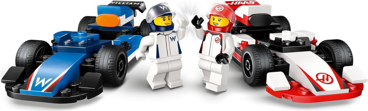 60464 F1® Williams Racing und Haas F1® Rennautos