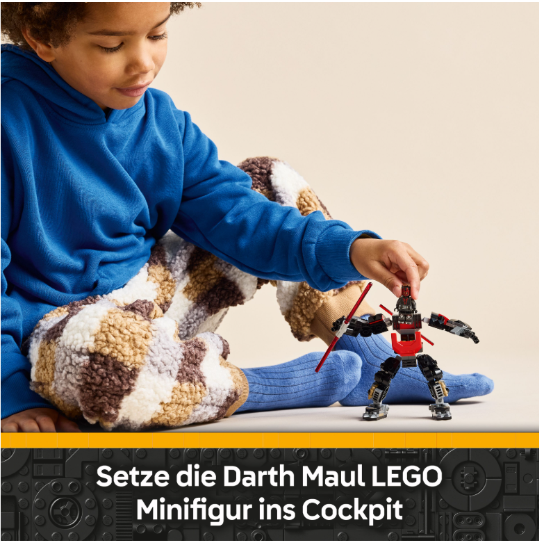 75411 LEGO® Star Wars 75411 Darth Maul Mech + roten Lichtschwert + Minifigur