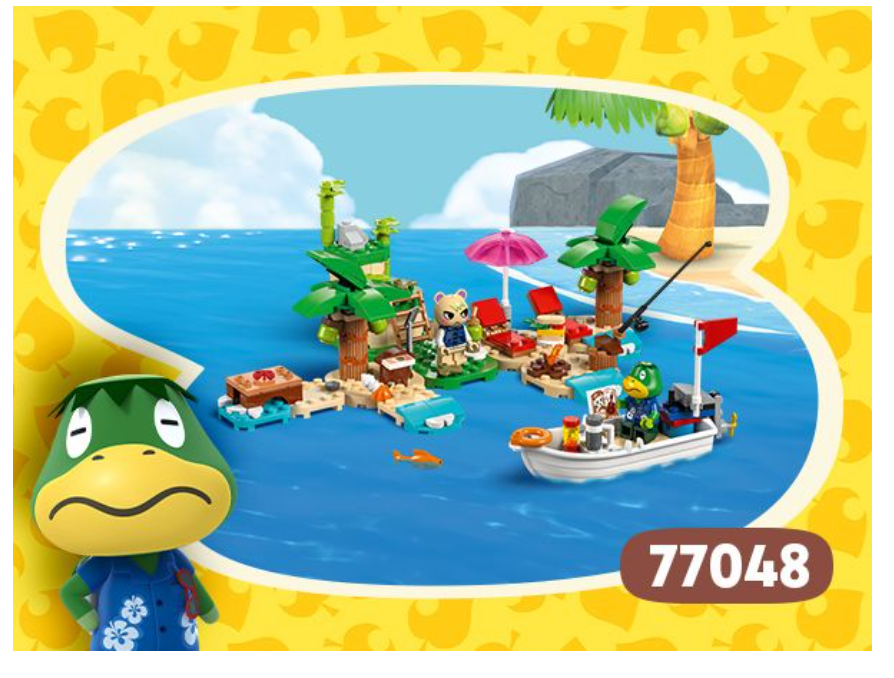 77048 LEGO® Animal Crossing Käptens Insel-Bootstour mit Eichhörnchen Huschke