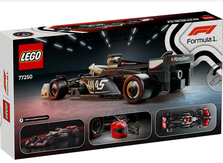 LEGO® Speed Champions MoneyGram Haas F1® Team VF-24 Rennauto ".....Fahne hoch"