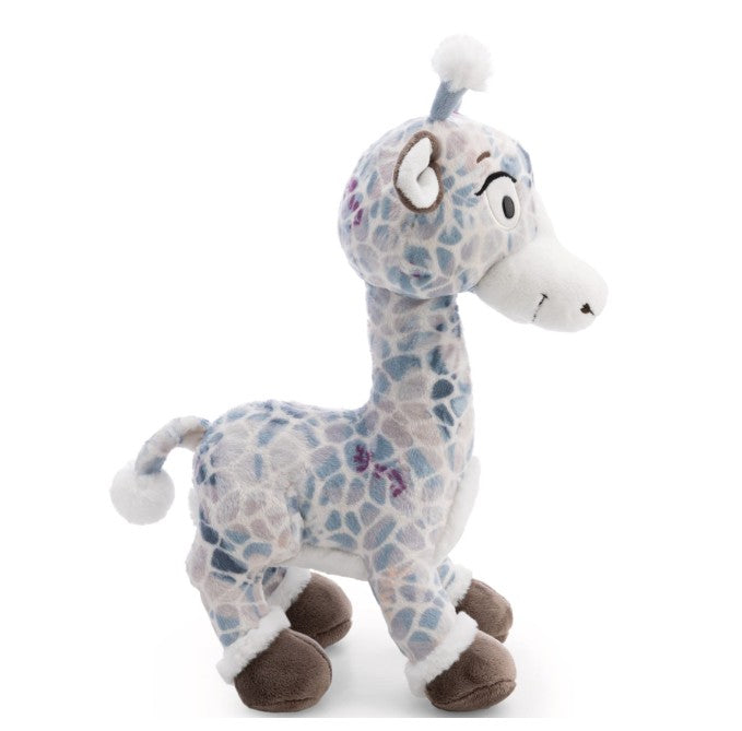 NICI Kuscheltier Giraffe Winny Winterfur aus recycelten Materalien 27 cm