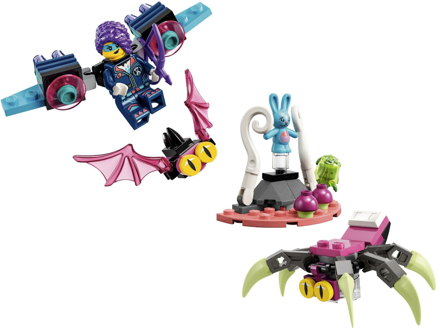 LEGO® DREAMZzz 30660 Zoeys Traumraketenrucksack & Z-Blobs und Bunchus Flucht vor der Spinne