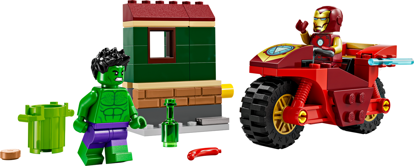 76287 IRON MAN MIT BIKE UND DER HUL