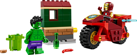 76287 IRON MAN MIT BIKE UND DER HUL
