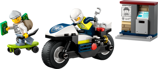 60455 Verfolgungsjagd mit dem Polizeimotorrad