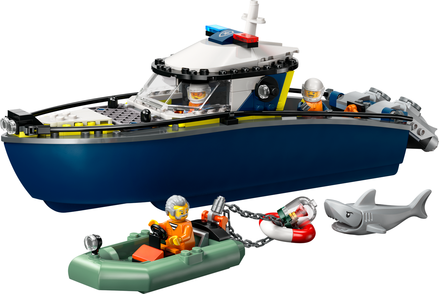 60456 Verfolgungsjagd im Polizeiboot