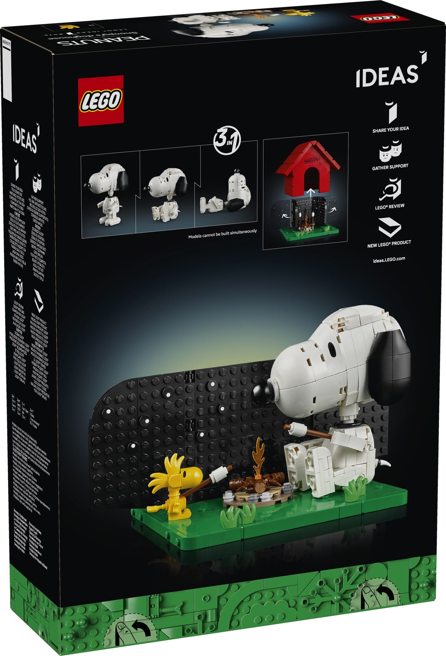 21368 Peanuts: Snoopys Hundehütte