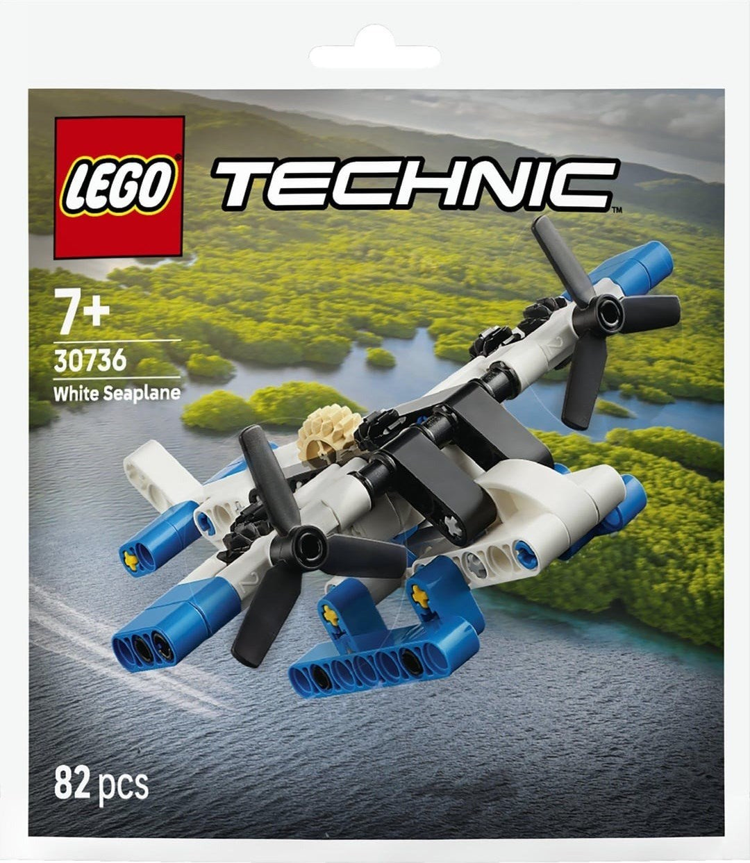 30736 Weißes Wasserflugzeug