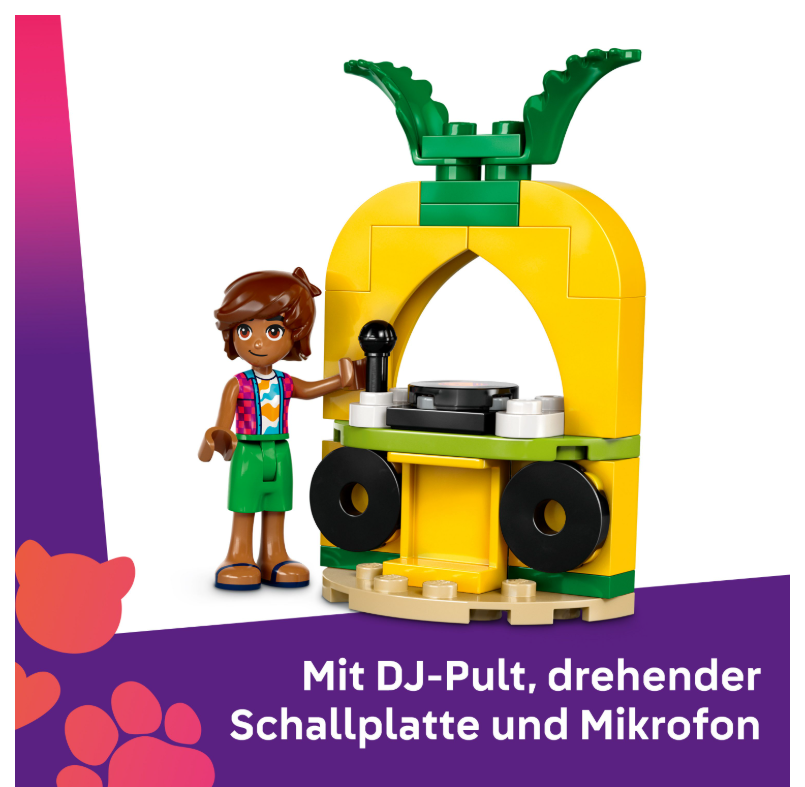 42658 LEGO®Friends Poolparty mit Einhorn und Flamingo, 2 Minifiguren +  Churro
