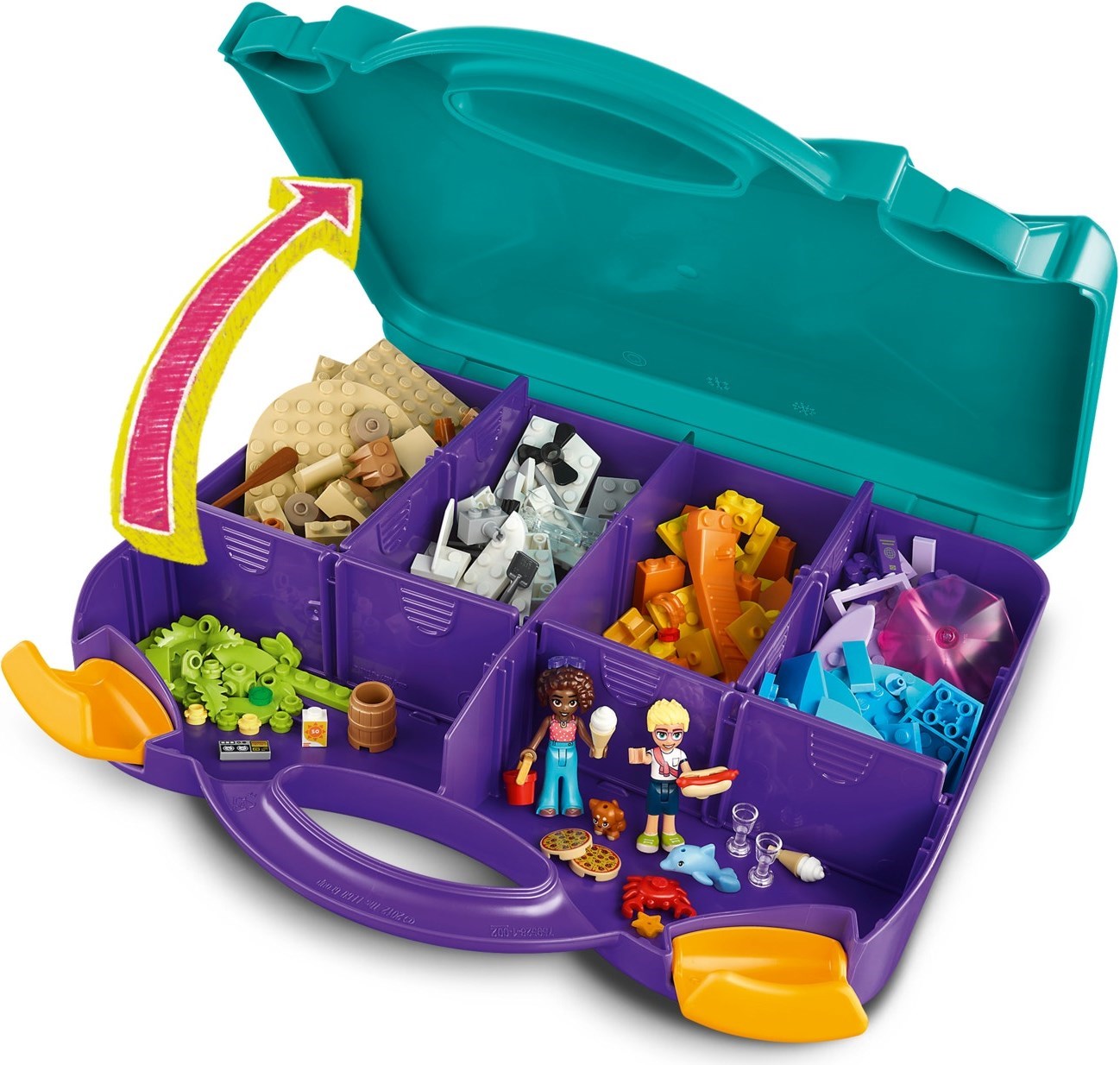 42672 Kreativer Reisekoffer
