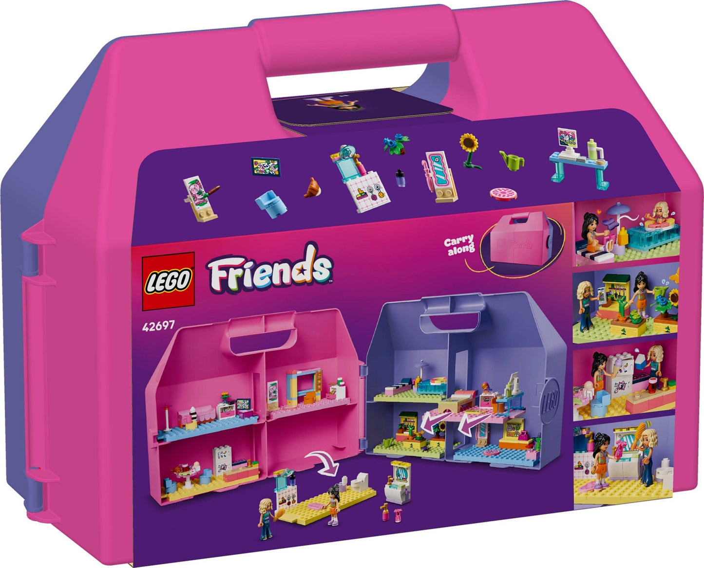 42697 Kreativer Puppenhauskoffer