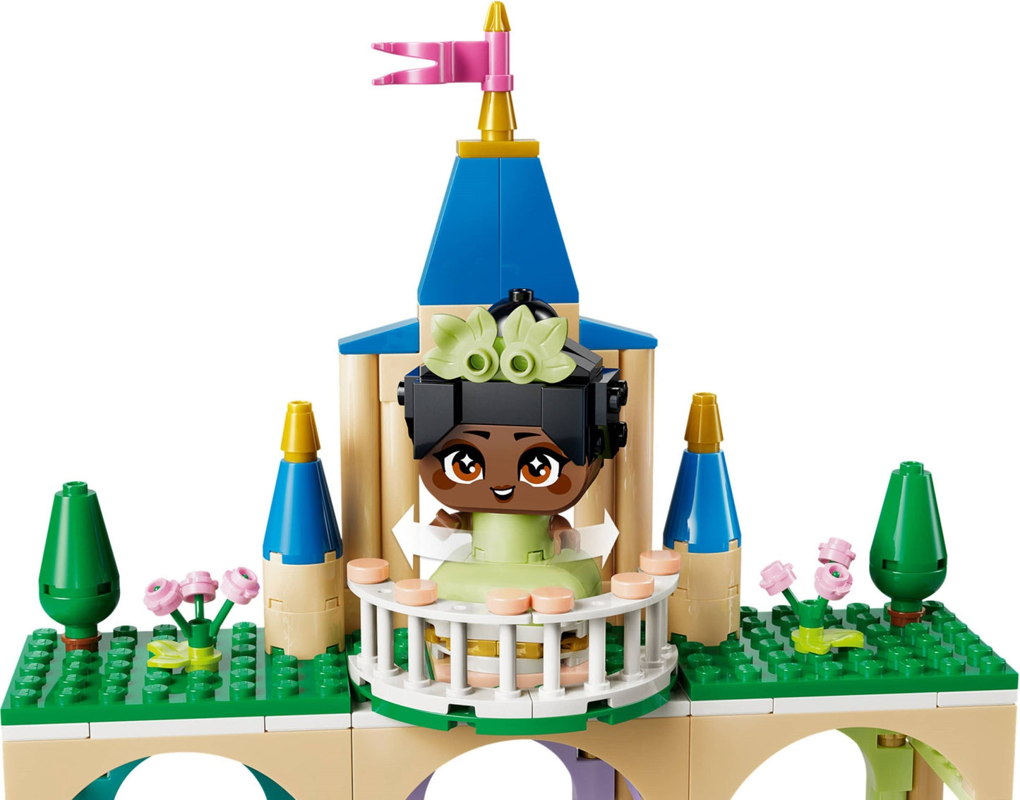 43291 Die Mini-Prinzessinnen Belle und Tiana mit ihrem Schloss