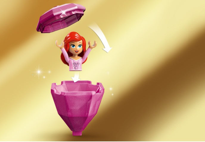 43259 LEGO® Disney Princess Arielle Spieluhr mit  Fabius Minifigur sowie Zubehör