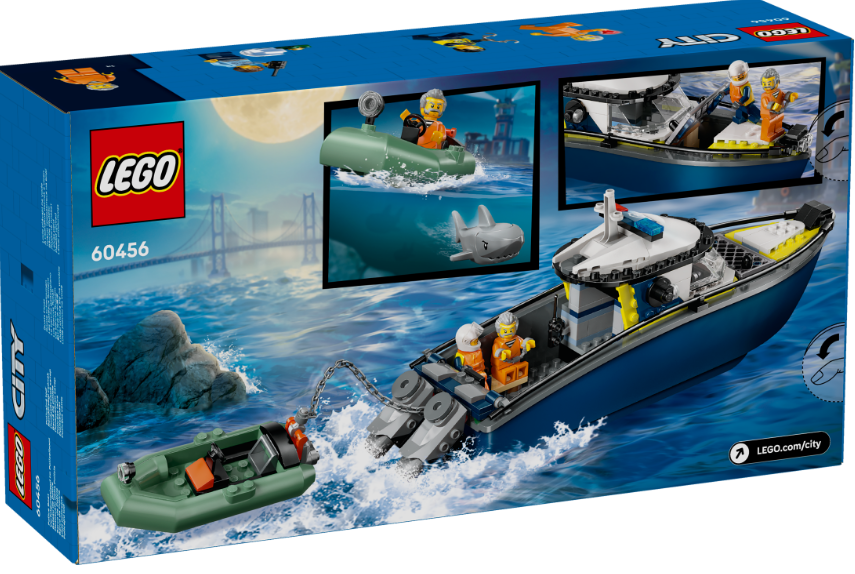 60456 Verfolgungsjagd im Polizeiboot