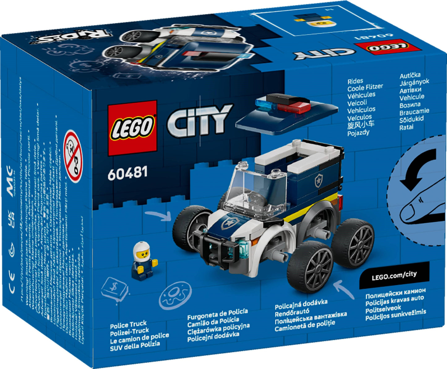 60481 Coole Flitzer – Polizei-Truck