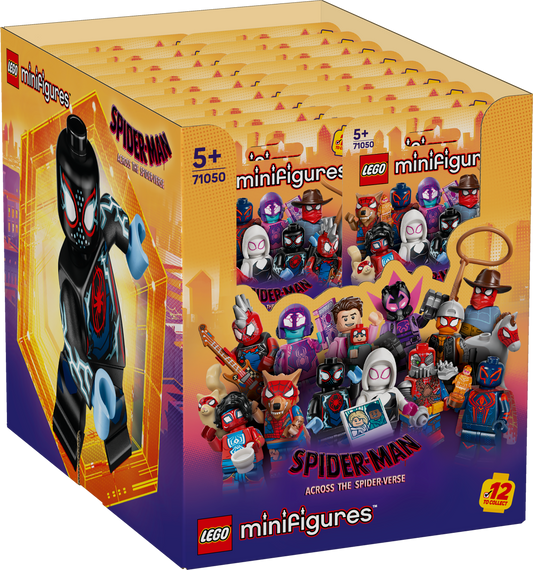 LEGO® Minifiguren Spider-Man: Across the Spider-Verse (71050) - Komplettes Display (36 Packungen)