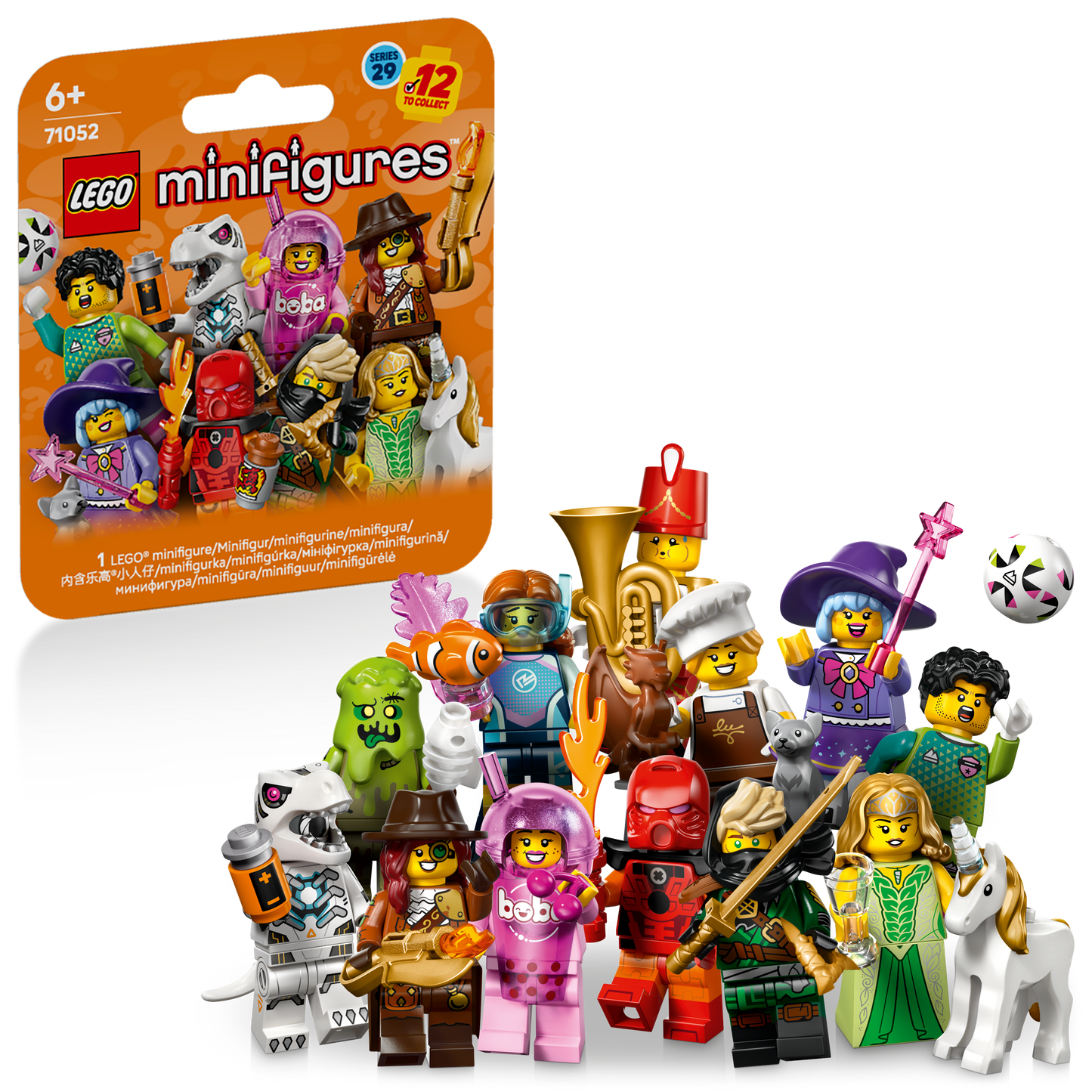 LEGO Minifiguren 71052 Serie 29 - Komplettes Set aus 12 Minifiguren