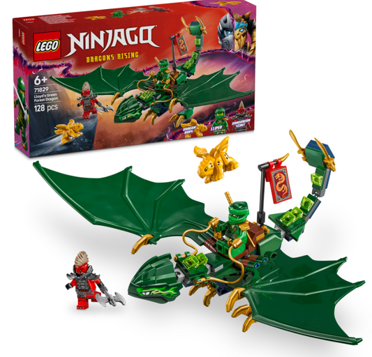 71829 LEGO® NINJAGO Lloyds grüner Walddrache Drache +2 Minifiguren + Babydrache