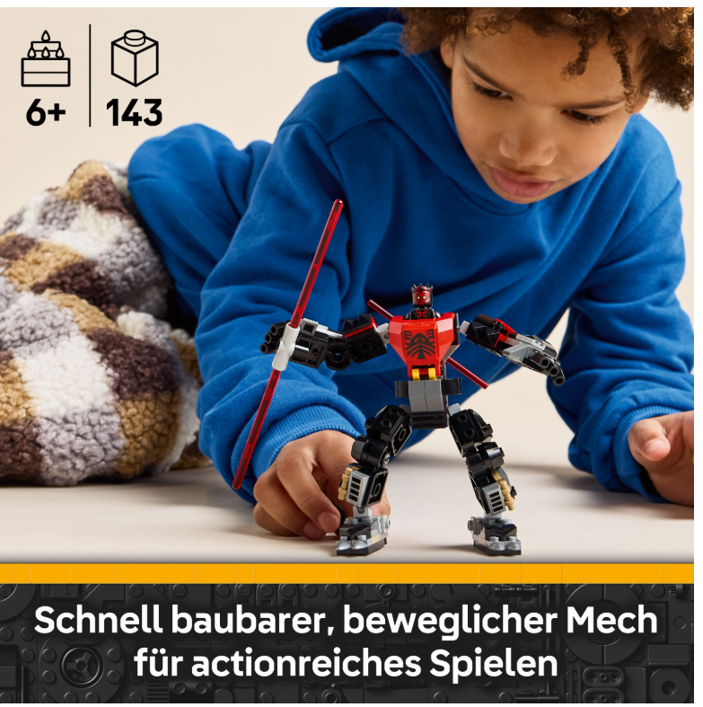 75411 LEGO® Star Wars 75411 Darth Maul Mech + roten Lichtschwert + Minifigur