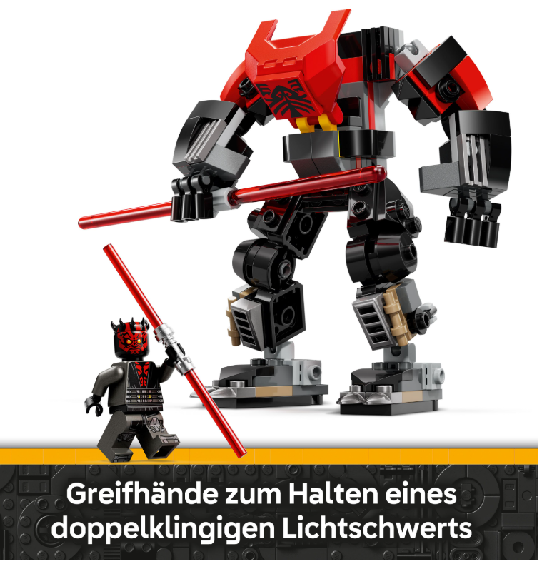 75411 LEGO® Star Wars 75411 Darth Maul Mech + roten Lichtschwert + Minifigur