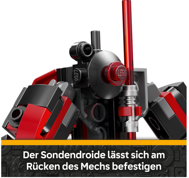 75411 LEGO® Star Wars 75411 Darth Maul Mech + roten Lichtschwert + Minifigur