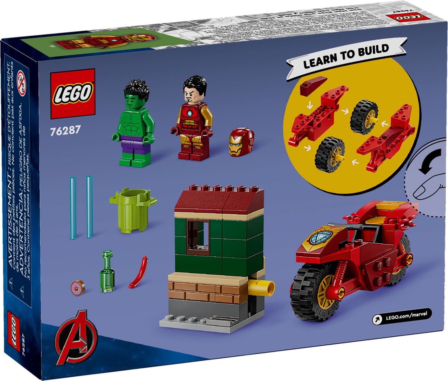 76287 IRON MAN MIT BIKE UND DER HUL