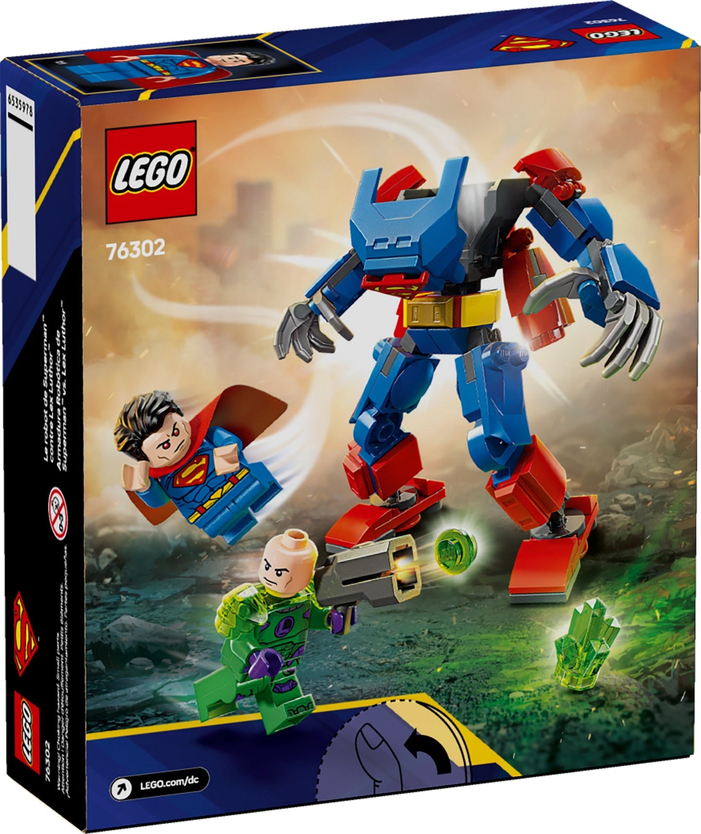 LEGO DC Superman Mech vs. Lex Luthor
