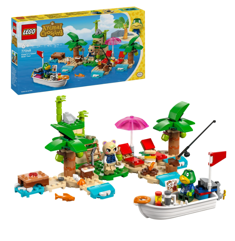 77048 LEGO® Animal Crossing Käptens Insel-Bootstour mit Eichhörnchen Huschke