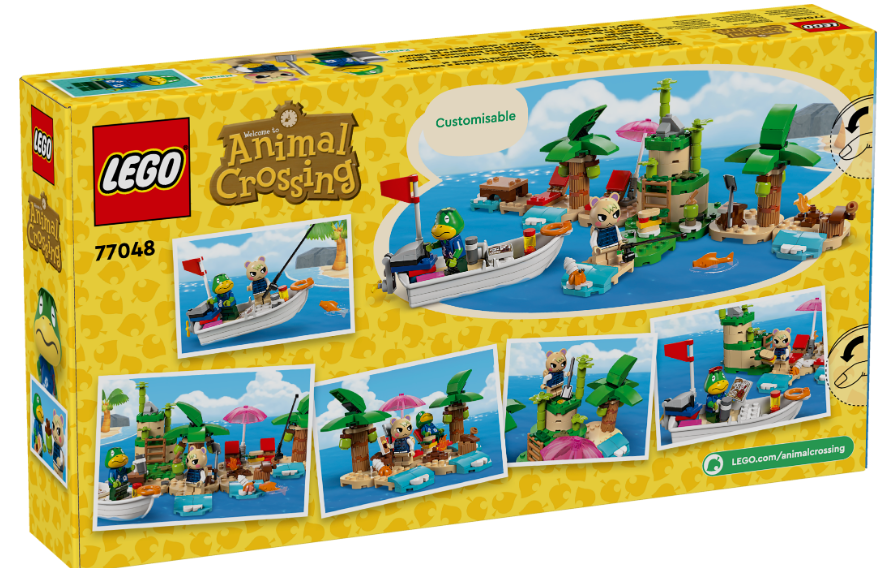 77048 LEGO® Animal Crossing Käptens Insel-Bootstour mit Eichhörnchen Huschke