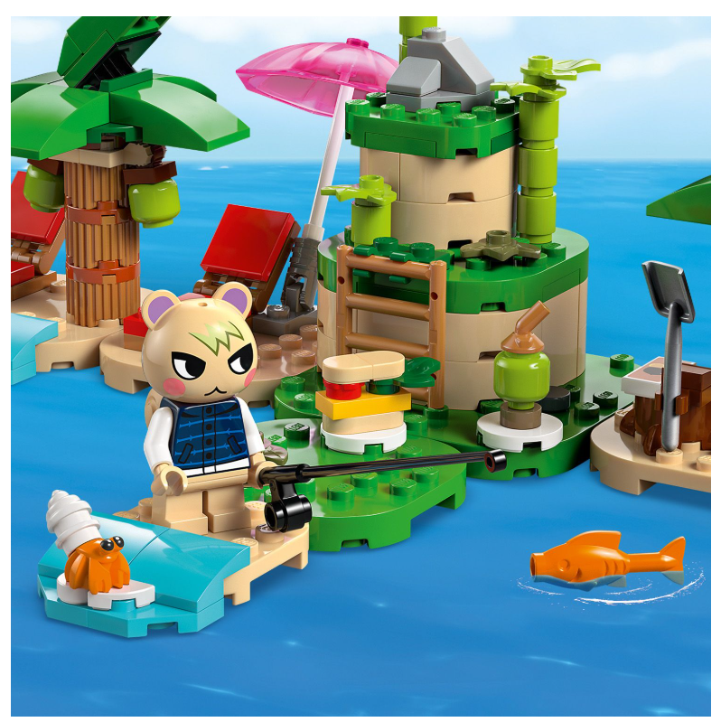 77048 LEGO® Animal Crossing Käptens Insel-Bootstour mit Eichhörnchen Huschke