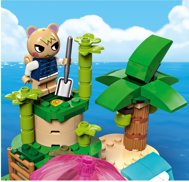 77048 LEGO® Animal Crossing Käptens Insel-Bootstour mit Eichhörnchen Huschke