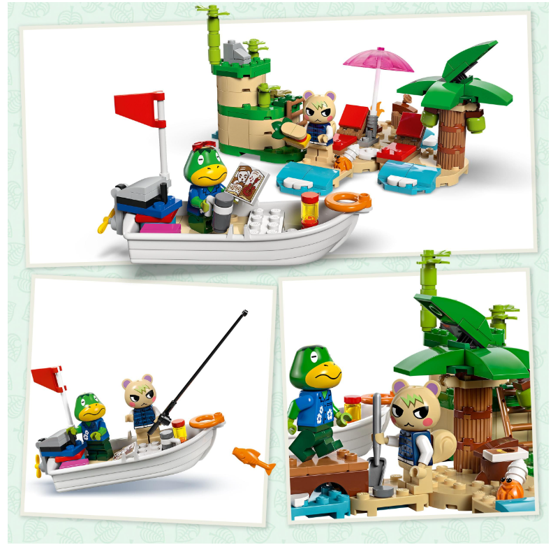 77048 LEGO® Animal Crossing Käptens Insel-Bootstour mit Eichhörnchen Huschke