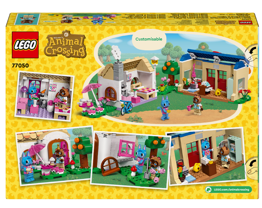 77050 LEGO® Animal Crossing Nooks Laden und Sophies Haus  Tom + Sophie