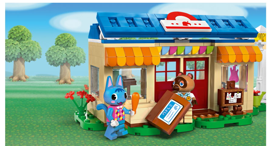 77050 LEGO® Animal Crossing Nooks Laden und Sophies Haus  Tom + Sophie