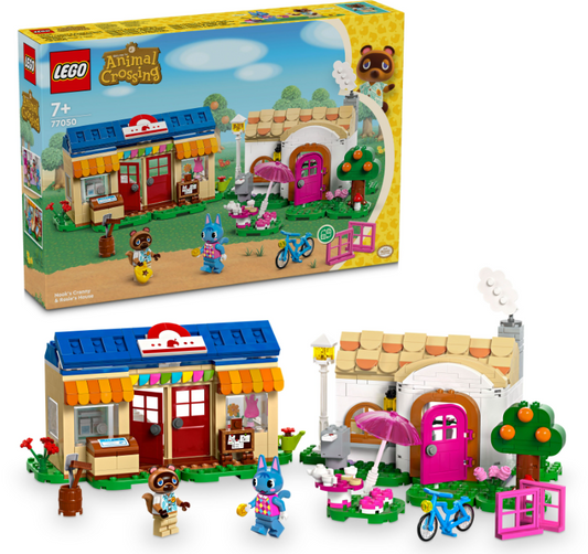 77050 LEGO® Animal Crossing Nooks Laden und Sophies Haus  Tom + Sophie