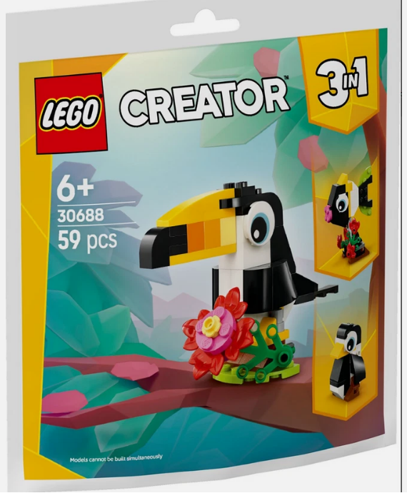 Creator 3-in-1 Tropischer Tukan,
