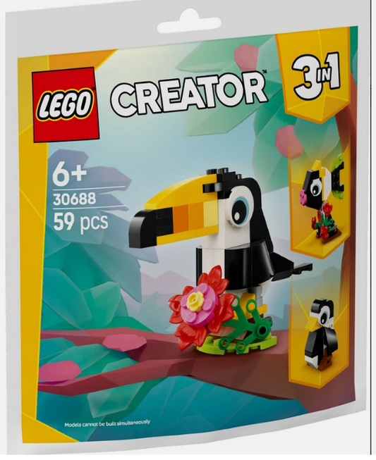 Creator 3-in-1 Tropischer Tukan,