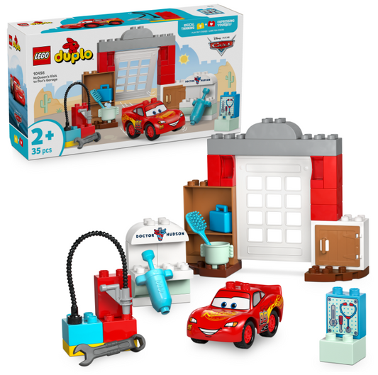 10456 LEGO® DUPLO Disney " McQueens Besuch in Docs Werkstatt " Spielen + Lernen