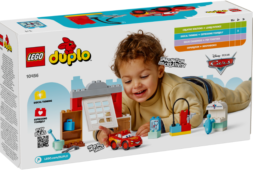 10456 LEGO® DUPLO Disney " McQueens Besuch in Docs Werkstatt " Spielen + Lernen