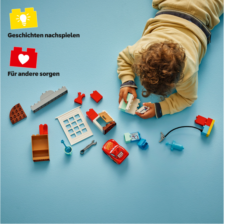 10456 LEGO® DUPLO Disney " McQueens Besuch in Docs Werkstatt " Spielen + Lernen
