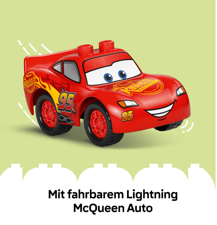 10456 LEGO® DUPLO Disney " McQueens Besuch in Docs Werkstatt " Spielen + Lernen