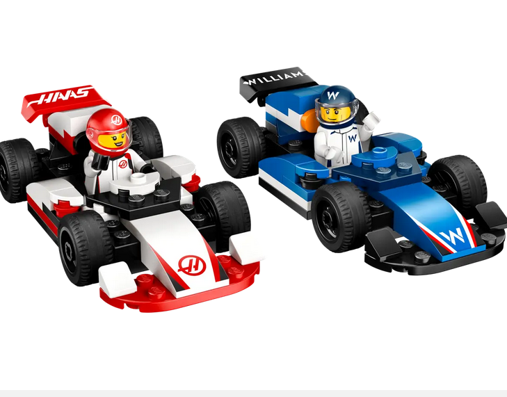 60464 F1® Williams Racing und Haas F1® Rennautos