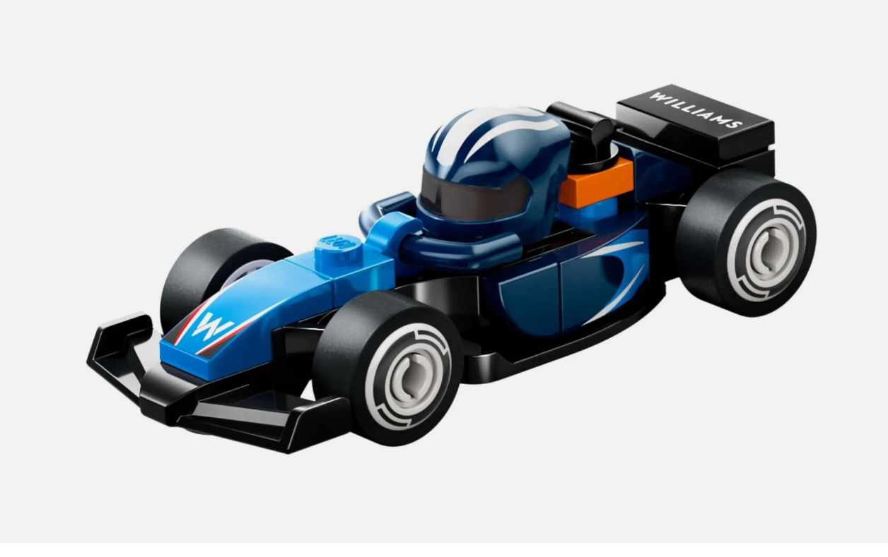 Lego F1 Rennwagen Serie mit 12 Formel 1 Autos - zum Auswählen