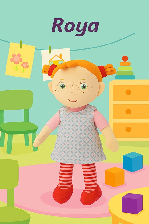 HABA ROYA liebevolle Stoffpuppe für kleine Entdecker