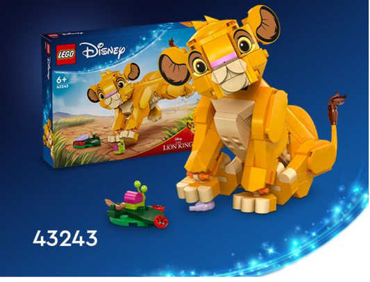 43243 LEGO® Disney  Simba, das Löwenjunge des Königs + Blatt + 4 Kriechtiere 4